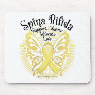 Spina Bifida Butterfly 3 Mouse Pad