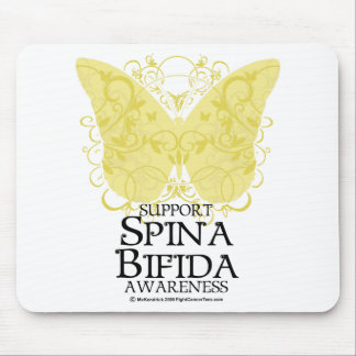 Spina Bifida Butterfly Mouse Pad