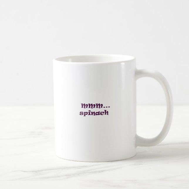 spinach coffee mug (Right)