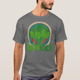 Spinach Design Vegan Power Vegan Outfit Spinach  T-Shirt