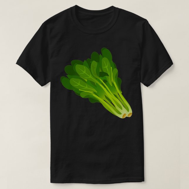 Spinach leaves T-Shirt (Design Front)