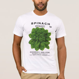Spinach Seed Packet Label T-Shirt
