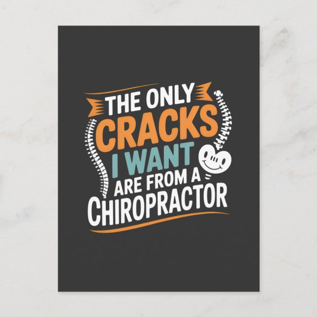 Spinal Alignment and Posture Recovery Postcard (Front)