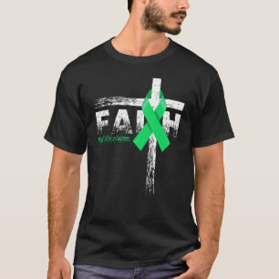 Spinal Cord Injury Awareness Christian Faith & Cro T-Shirt