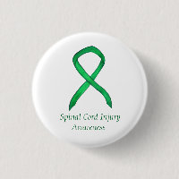 Spinal Cord Injury Awareness Ribbon Custom Pins