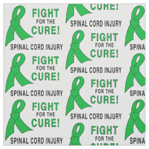 Spinal Cord Injury Fight for the Cure Fabric