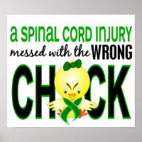 Spinal Cord Injury Messed With Wrong Chick