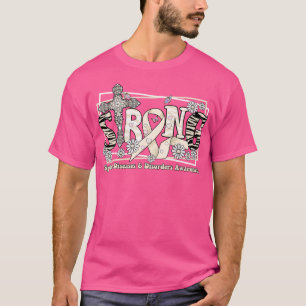 Spinal Diseases Disorders Awareness cross ribbon S T-Shirt