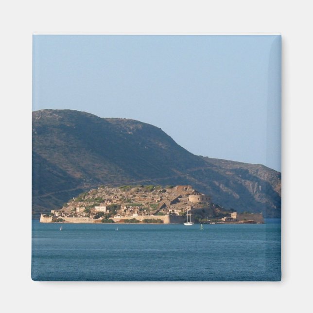Spinalonga Island Magnet (Front)