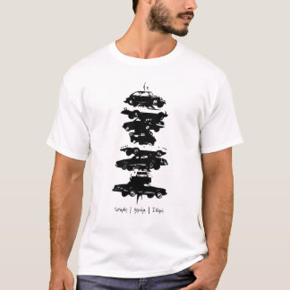 Spindle Berwyn Illinois car sculpture t-shirt