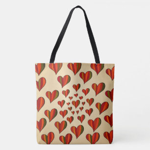 Spindled Heart Tote Bag