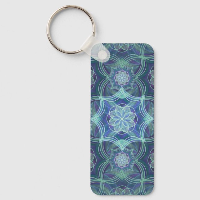 "Spindrift Scrolls" Keychain (Front)