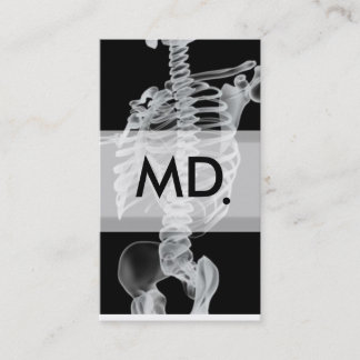 spine business card
