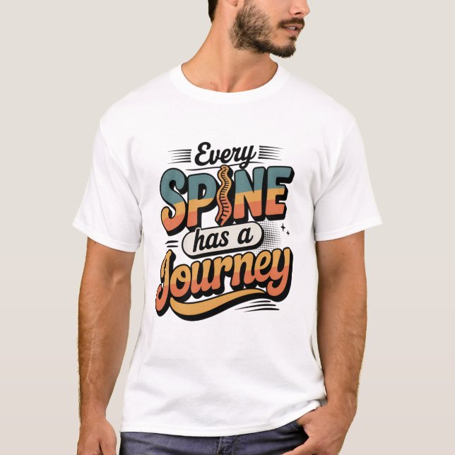 Spine Care Journey and Body Alignment T-Shirt (Front)