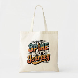 Spine Care Journey and Body Alignment Tote Bag