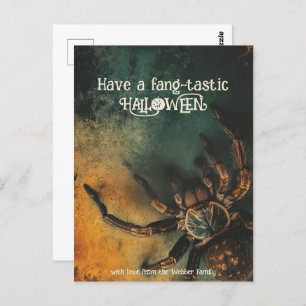 🕷️Spine-Chilling Spider HALLOWEEN card