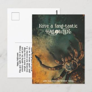 🕷️Spine-Chilling Spider HALLOWEEN card