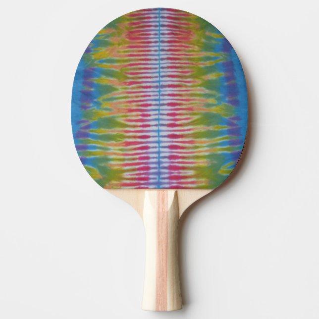 Spine Tie Dye Ping Pong Paddle (Front)