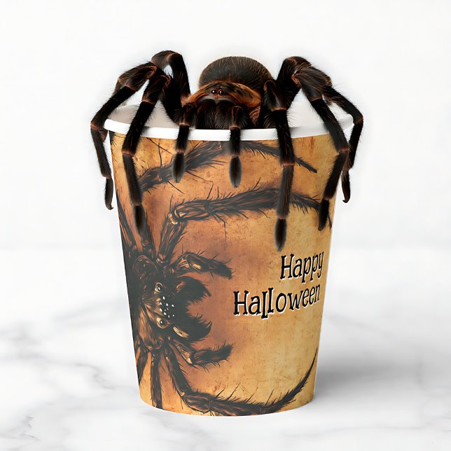 🕷️Spine-tingling Spider HALLOWEEN Bash Paper Cups (🕷️Spine-tingling Spider HALLOWEEN Bash Paper Cup)