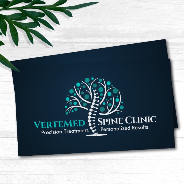 Spine Tree - Spinal Health  Business Card (Creator Uploaded)