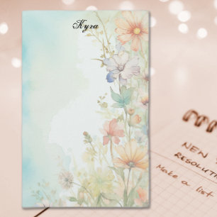 Sping Flowers Stationery
