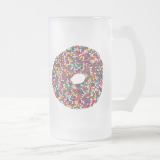 Spinkle Me Mug..! Frosted Glass Beer Mug