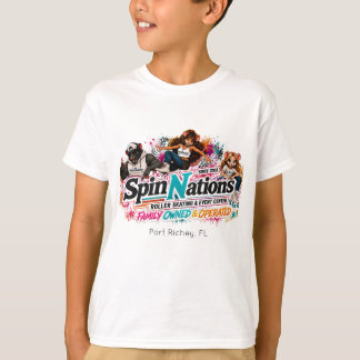 SpinNations Rink Rats Kids T Shirt | 2026