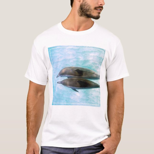 Spinner Dolphins | Oahu Hawaii T-Shirt (Front)