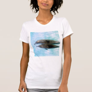 Spinner Dolphins   Oahu Hawaii T-Shirt