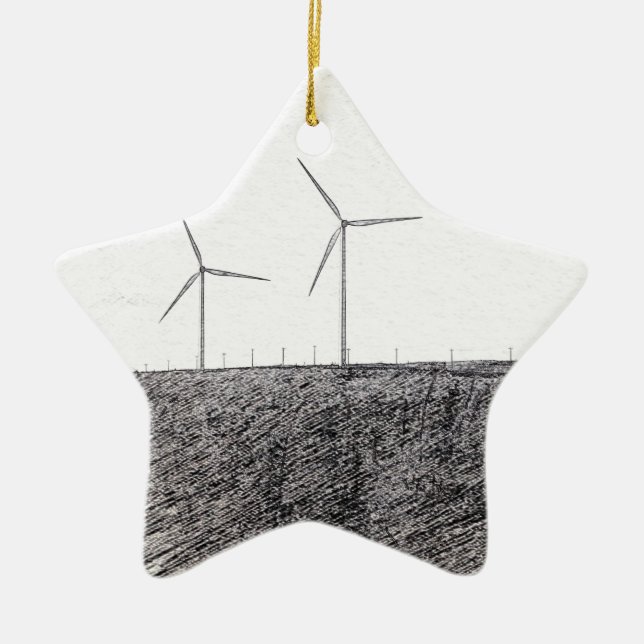 Spinning Ceramic Tree Decoration (Front)