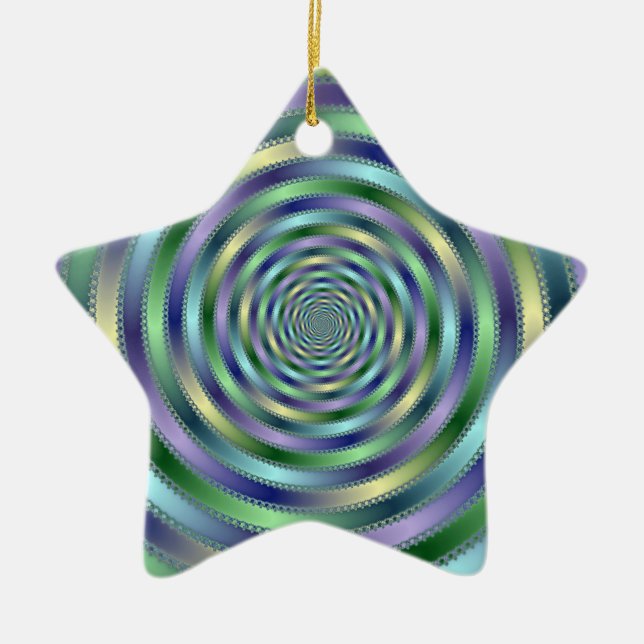 Spinning Ceramic Tree Decoration (Front)