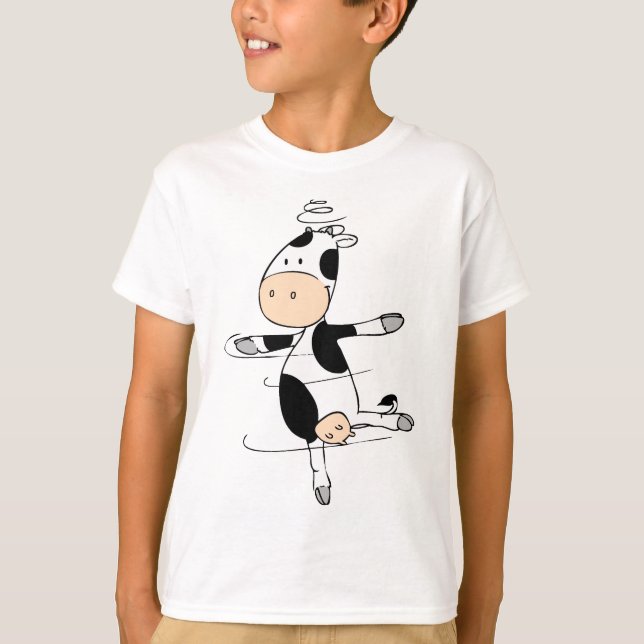 Spinning cow (mooviestars) T-Shirt (Front)