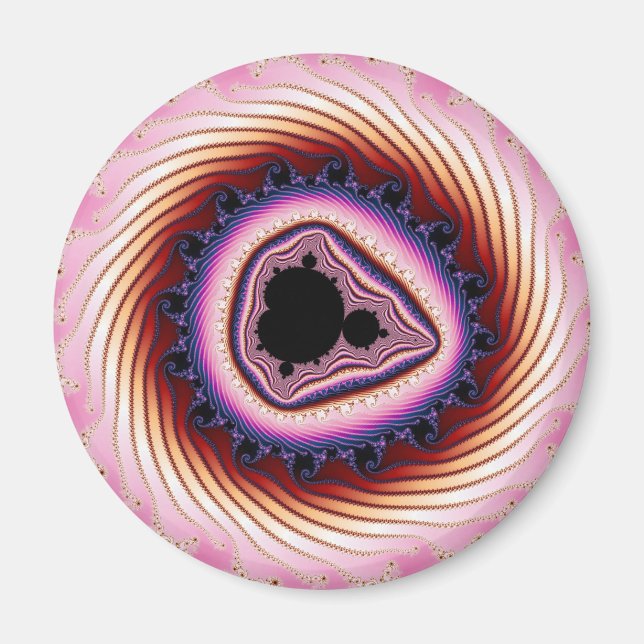 Spinning fast - Fractal Magnet (Front)