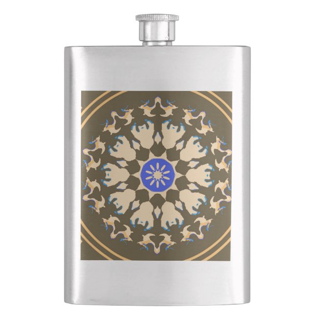 Spinning Hip Flask (Front)