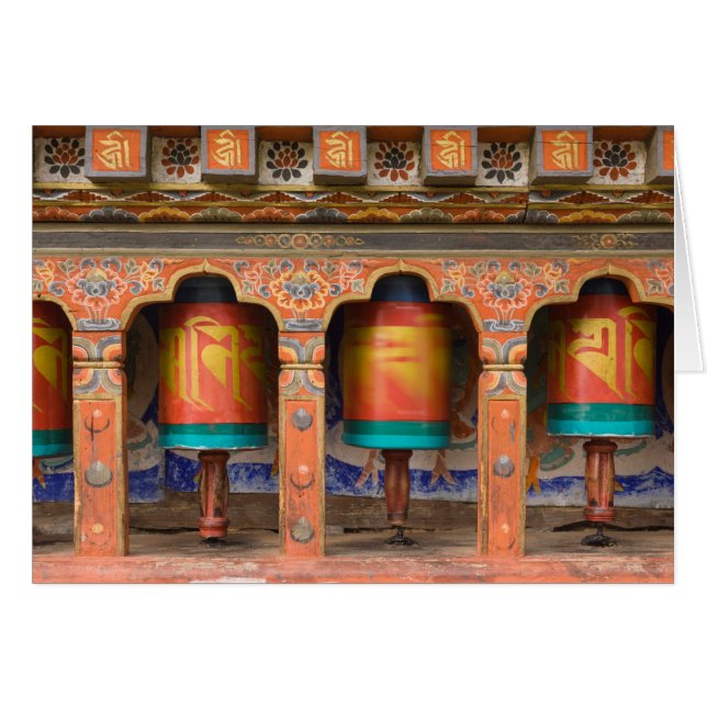 Spinning Prayer Wheels (Front Horizontal)