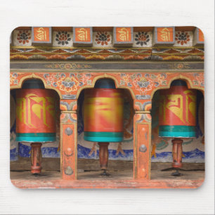 Spinning Prayer Wheels Mouse Pad
