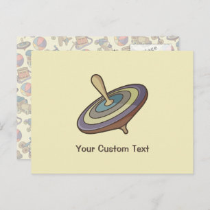 Spinning Top Postcard