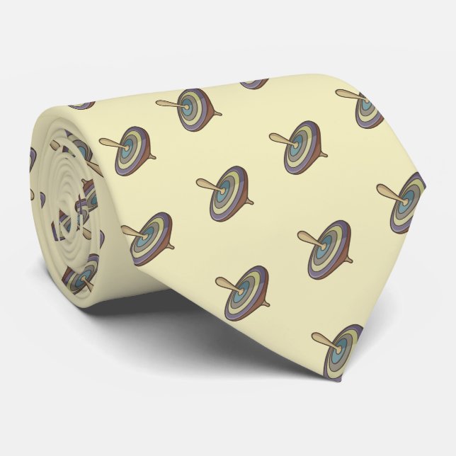 Spinning Top Tie (Rolled)
