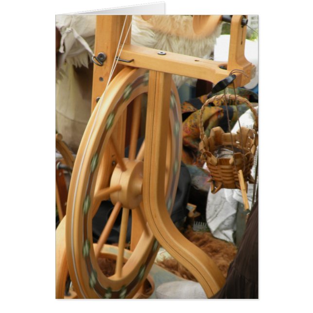 Spinning Wheel Card (Front)