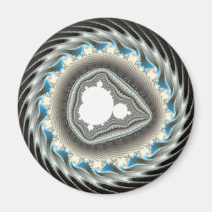 Spinning wheel - Fractal Magnet