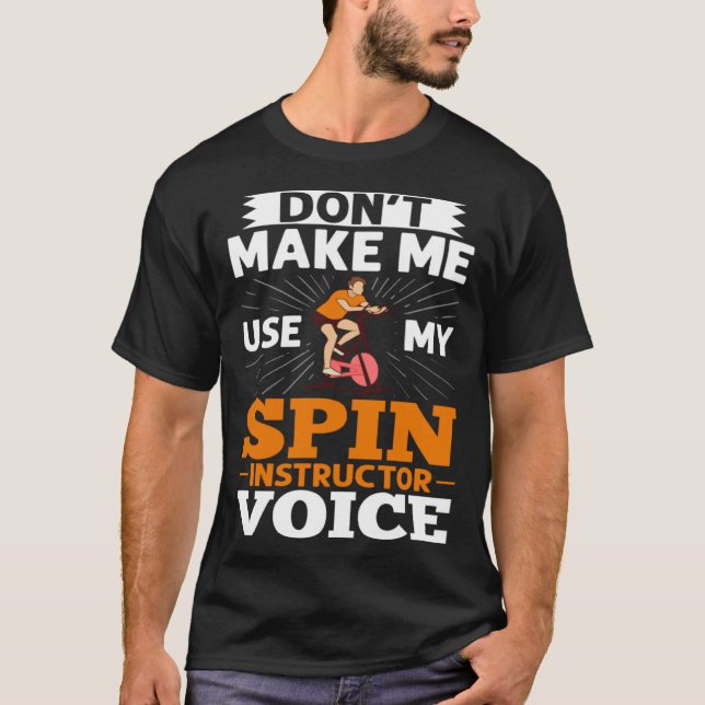 Spinning Wheel Workout Bike Fitness Exercise 5 T-Shirt (Front)