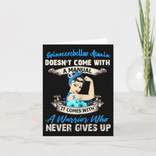 Spinocerebellar Ataxia Doesn’t Come With A Manual Card