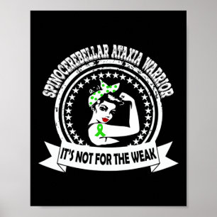 Spinocerebellar Ataxia Warrior Awareness T  Poster