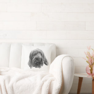 Spinone Field Dreams Cushion