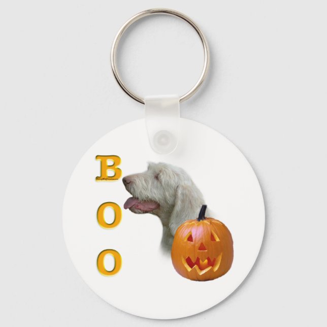 Spinone Italiano Boo Key Ring (Front)