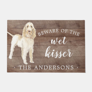Spinone Italiano Dog Personalised Door Mat