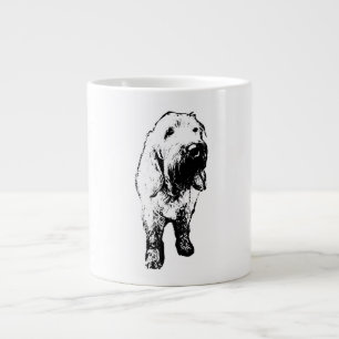Spinone Italiano Mug – Standing Ink Dog Art