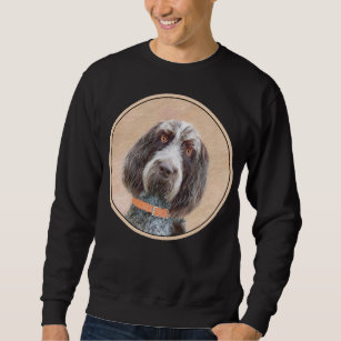 Spinone Italiano Painting - Cute Original Dog Art Sweatshirt