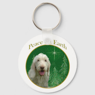 Spinone Italiano Peace Key Ring