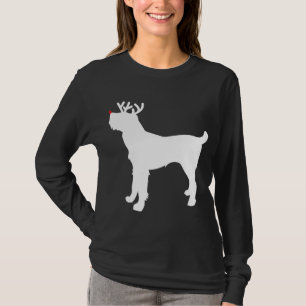 Spinone Italiano Reindeer Christmas Dog T-Shirt